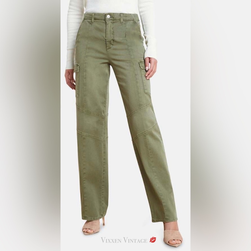L'AGENCE 'BROOKLYN HIGH RISE UTILITY WIDE LEG JEAN' IN BRIGADE